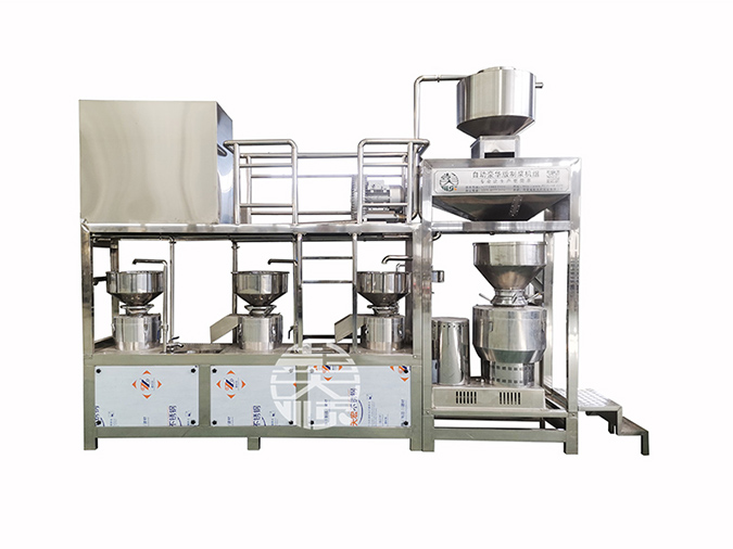 整套全自動化豆腐機生產全過程