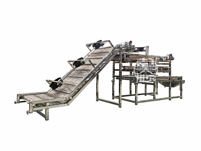 豆腐干生產線設備，生產量大，自動化程度高