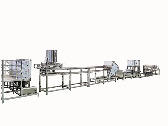 全自動豆腐皮機現場制作豆腐皮視頻