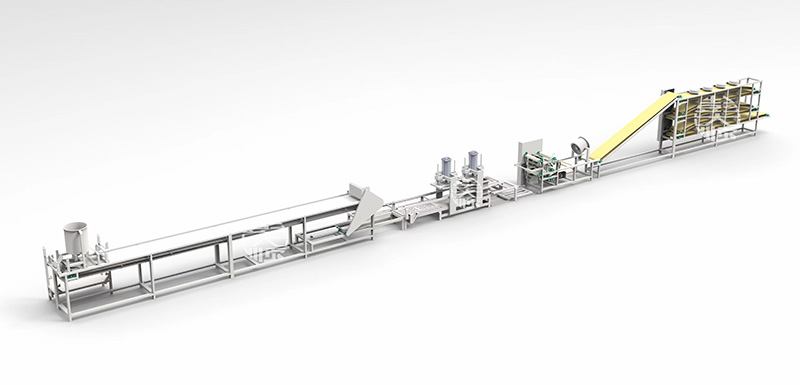 大型豆腐皮生產線
